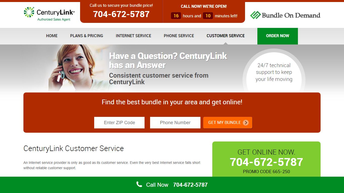 CenturyLink™ Customer Service | CenturyLink Internet Service